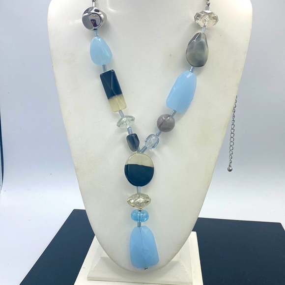 Chico's Jewelry - Chico’s Long Mixed Material Necklace